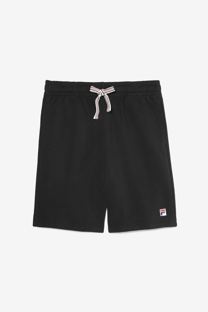 Fila Shorts Vico Mens Black - India QKH-497302